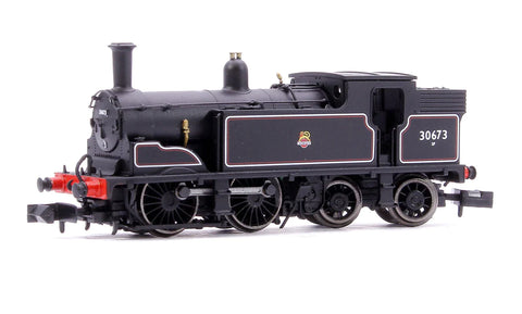 Dapol 2S-016-010 N Gauge M7 0-4-0 Tank 30673 BR Early Crest Lined Black