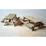 Osborn Model Kits 3034 N Gauge Picnic Table (6) Laser Cut Kit