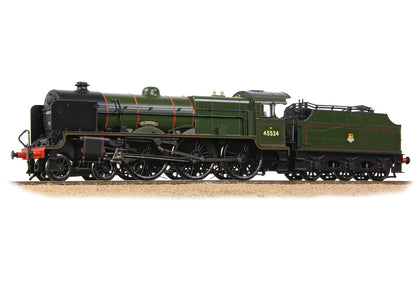 Bachmann 31-214A OO Gauge LMS 5XP 'Patriot' with Riveted Fowler Tender 45524 'Blackpool' BR Lined Green (Early Emblem)