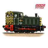 Bachmann 31-364ASF OO Gauge Class 03 D2095 BR Green (Wasp Stripes)