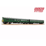 Bachmann 31-393SF OO Gauge Class 414 2-HAP 2-Car EMU 6079 BR (SR) Green (Small Yellow Panels) SOUND FITTED