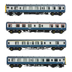 Bachmann 31-424SF OO Gauge Class 422/7 4TEP 4 Car EMU 2703 BR Blue/Grey