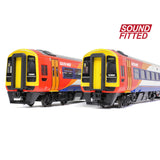 Bachmann 31-495SF OO Gauge Class 158 2-Car DMU 158884 South West Trains