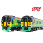 Bachmann 31-516ASF OO Gauge Class 158 2-Car DMU 158856 Central Trains