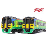Bachmann 31-516ASF OO Gauge Class 158 2-Car DMU 158856 Central Trains
