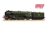 Bachmann 31-528BSF OO Gauge LNER Peppercorn A2 60527 'Sun Chariot' BR Lined Green (Late Crest) SOUND FITTED