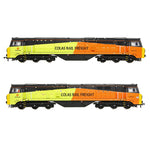 Bachmann 31-591A OO Gauge Class 70 with Air Intake Modifications 70811 Colas Rail Freight
