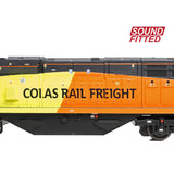 Bachmann 31-591ASF OO Gauge Class 70 with Air Intake Modifications 70811 Colas Rail Freight (DCC SOUND)