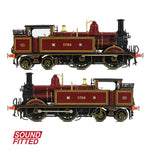 Bachmann 31-740ASF OO Gauge MR 1532 Tank 1725 Midland Railway Crimson Lake DCC SOUND