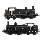 Bachmann 31-742A OO Gauge MR 1532 (1P) Tank 58051 BR Lined Black (Early Emblem)