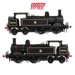 Bachmann 31-742BSF OO Gauge MR 1532 (1P) Tank 58056 BR Lined Black (Early Emblem) SOUND FITTED