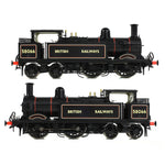 Bachmann 31-743 OO Gauge MR 1532 (1P) Tank 58066 BR Lined Black (British Railways)