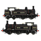 Bachmann 31-743 OO Gauge MR 1532 (1P) Tank 58066 BR Lined Black (British Railways)