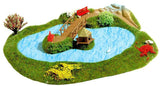 Busch 3110 HO/OO Gauge Lake with Bridge