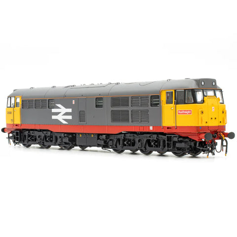 Accurascale 3180 OO Gauge Class 31 - 31301 Railfreight Red-Stripe