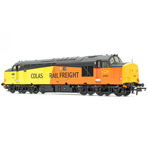 Accurascale 3163DCC OO Gauge Class 37 - Colas - 37421 - DCC Sound