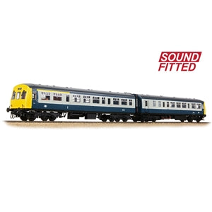 Bachmann 32-287BSF OO Gauge Class 101 2-Car DMU BR Blue & Grey (DCC SOUND)