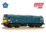 Bachmann 32-333SFX OO Gauge Class 25/3 D7660 BR Blue (Small Yellow Panels)