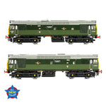 Bachmann 32-334 OO Gauge Class 25/3 D7672 'Tamworth Castle' BR Two-Tone Green (Full Yell. Ends)