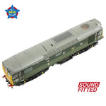 Bachmann 32-334SF OO Gauge Class 25/3 D7672 'Tamworth Castle' BR Two-Tone Green (Full Yell. Ends)