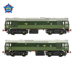 Bachmann 32-341 OO Gauge Class 25/2 D5282 BR Two-Tone Green (Small Yellow Panels)