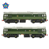 Bachmann 32-341 OO Gauge Class 25/2 D5282 BR Two-Tone Green (Small Yellow Panels)