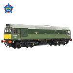 Bachmann 32-341 OO Gauge Class 25/2 D5282 BR Two-Tone Green (Small Yellow Panels)