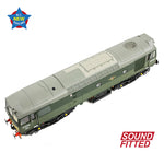 Bachmann 32-341SF OO Gauge Class 25/2 D5282 BR Two-Tone Green (Small Yellow Panels)