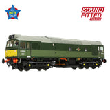 Bachmann 32-341SFX OO Gauge Class 25/2 D5282 BR Two-Tone Green (Small Yellow Panels)  