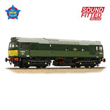 Bachmann 32-341SFX OO Gauge Class 25/2 D5282 BR Two-Tone Green (Small Yellow Panels)  