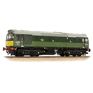 Bachmann 32-341 OO Gauge Class 25/2 D5282 BR Two-Tone Green (Small Yellow Panels)