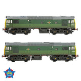 Bachmann 32-342 OO Gauge Class 25/2 D7525 BR Two-Tone Green (Full Yellow Ends) [W]