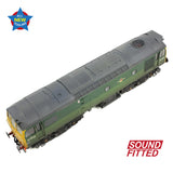 Bachmann 32-342SF OO Gauge Class 25/2 D7525 BR Two-Tone Green (Full Yellow Ends) [W]