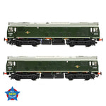 Bachmann 32-343 OO Gauge Class 25/1 D5225 BR Green (Small Yellow Panels)