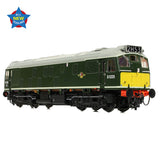 Bachmann 32-343 OO Gauge Class 25/1 D5225 BR Green (Small Yellow Panels)