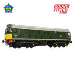 Bachmann 32-343ASFX OO Gauge Class 25/1 D5179 BR Green (Small Yellow Panels)