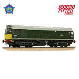 Bachmann 32-343ASFX OO Gauge Class 25/1 D5179 BR Green (Small Yellow Panels)