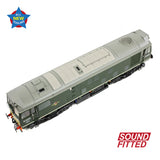 Bachmann 32-343SF OO Gauge Class 25/1 D5225 BR Green (Small Yellow Panels)