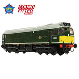 Bachmann 32-343SFX OO Gauge Class 25/1 D5225 BR Green (SYP) SOUND DELUXE