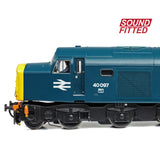 Bachmann 32-489SF OO Gauge Class 40 Disc Headcode 40097 BR Blue (DCC SOUND)