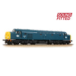 Bachmann 32-489SF OO Gauge Class 40 Disc Headcode 40097 BR Blue (DCC SOUND)