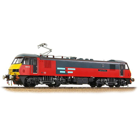 Bachmann 32-614 OO Gauge Rail Express Systems Class 90 90019 Penny Black