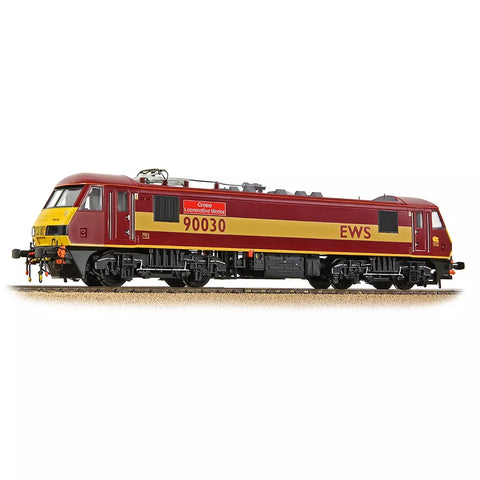 Bachmann 32-619 OO Gauge EWS Class 90 90030 Crewe Loco Works