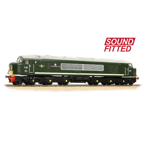 Bachmann 32-678ASF OO Gauge Class 45 Split Centre H/C D49 'The Manchester Regiment' BR Green (SYP)