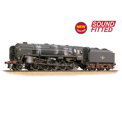 Bachmann 32-862ASF OO Gauge BR Std 9F (Tyne Dock) with BR1B Tender 92097 BR Black (Late Crest) [W]