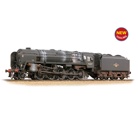 Bachmann 32-862A OO Gauge BR Std 9F (Tyne Dock) with BR1B Tender 92097 BR Black (Late Crest) [W]
