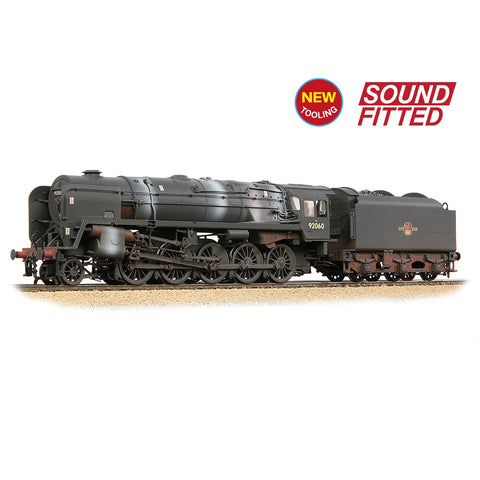 Bachmann 32-862SF OO Gauge BR Std 9F (Tyne Dock) with BR1B Tender 92060 BR Black (Late Crest) [W]