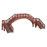 Bachmann 44-0186A OO Gauge NER Footbridge Red