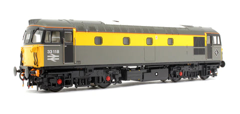 Heljan 3365 OO Gauge Class 33 118 BR Civil Engineers Grey/Yellow