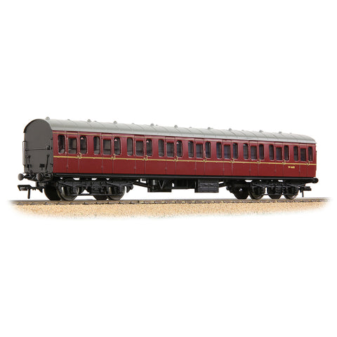 Bachmann 34-604D OO Gauge BR Mk1 57ft 'Suburban' S Second Coach BR Maroon